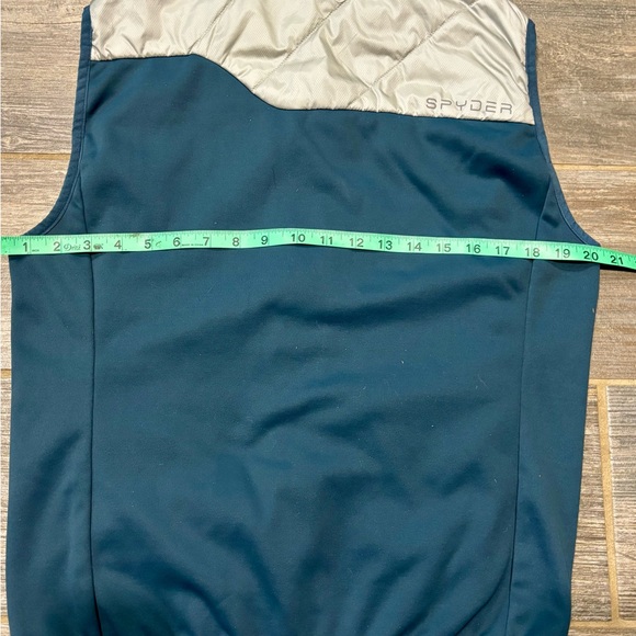 Spyder Silver and Blue Vest - Picture 8 of 13